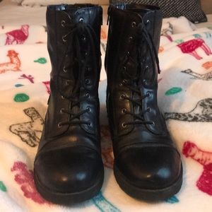 Black Combat Boots